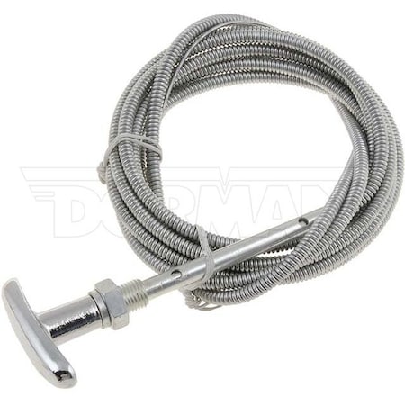 Motormite CONTROL CABLES WITH 1 IN BLACK KNOB 7 FT 55208